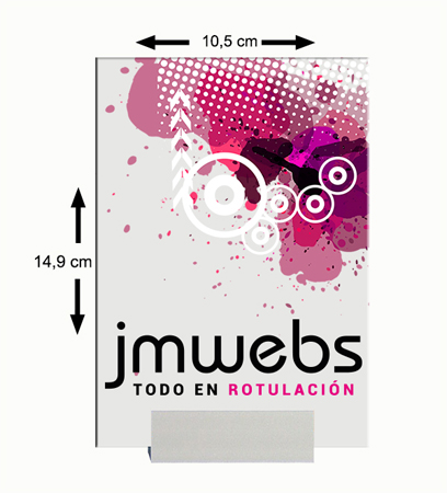 Placa de Señalización Louvre 10,5x15 | Tablón Información | Rotulación | JMwebs