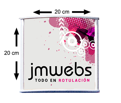Placa de Señalización System Curve Special 20x20 | Tablón Información | Rotulación | JMwebs